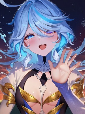 [Pixiv] 青德坊 - 浮沫蜃夢——フォカロルス フリーナ (107479500) [Ai generated]_146_Focalors_147