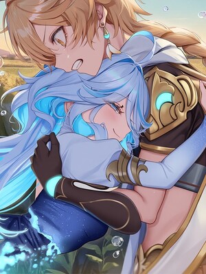 [Pixiv] 青德坊 - 浮沫蜃夢——フォカロルス フリーナ (107479500) [Ai generated]_148_Focalors_149