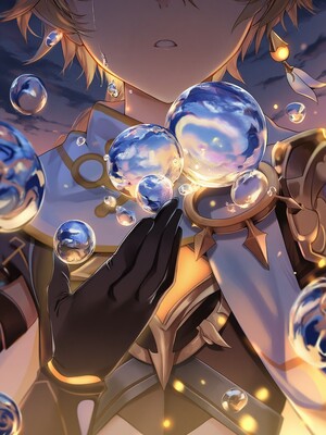 [Pixiv] 青德坊 - 浮沫蜃夢——フォカロルス フリーナ (107479500) [Ai generated]_150_Focalors_151