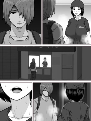 [アスタローサン (タカサキジロー)] たこ焼き屋のおばさん（40歳）が常連客の男子学生におっぱい（垂れ気味）を見せた結果_39_jqov