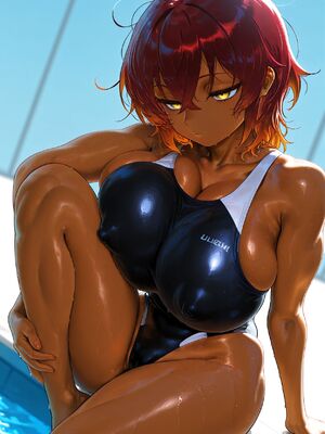 褐色#183 nsfw 褐色生活_DSL ai generated_183_035