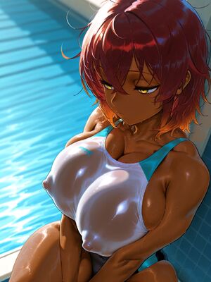 褐色#183 nsfw 褐色生活_DSL ai generated_183_036