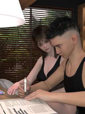 【guanzhu】我的温柔妈妈和性感老师 6_123