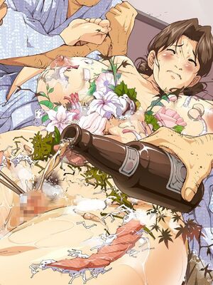 [JUNKセンター亀横ビル] お母さん美津子 酔いつぶれた父の目の前で宴会芸を強制され、和姦に応じる母親 [田文静个人机翻]_122