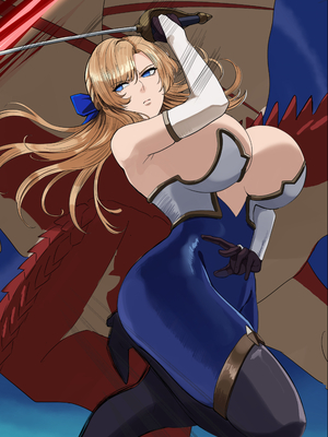 (C107) [毎日エンゼル] 爆乳女騎士 こんな雑魚モンスターが私の仲間！？なんの冗談だ？？？ (オリジナル) [RJ01531561]_i_014