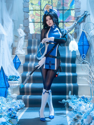 Natsuko夏夏子 - 胜利女神：妮姬 梅登 冰玫瑰_17_iinx