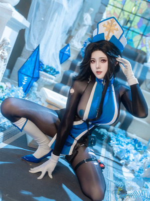 Natsuko夏夏子 - 胜利女神：妮姬 梅登 冰玫瑰_69_stel