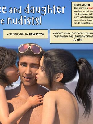 [Tieneretsu] My niece and daughter are nudists!