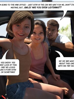 [Tieneretsu] My niece and daughter are nudists!_006--005_wait_in_the_car