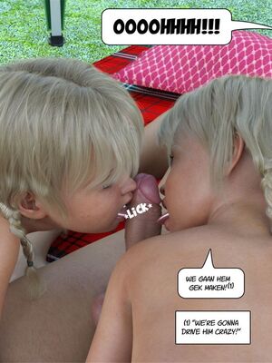 [Tieneretsu] My niece and daughter are nudists!_146--145_drive_him_crazy