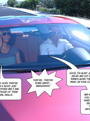 [Tieneretsu] My niece and daughter are nudists!_155--154_car_on_the_road