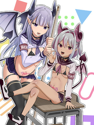 [等加速度上下運動] Wサキュバス風紀委員口淫性活指導_17_kgqa