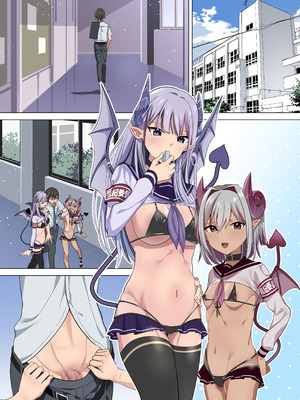 [等加速度上下運動] Wサキュバス風紀委員口淫性活指導_18_ygfw