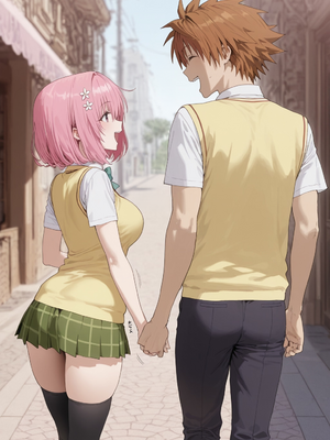 Ramen-Chan - 通話中セックスの背徳感！完全調教完了！快楽に堕ちた王女の二重生活｜モモ・ベリア・デビルーク (To LOVEる)_004_Ep0_3