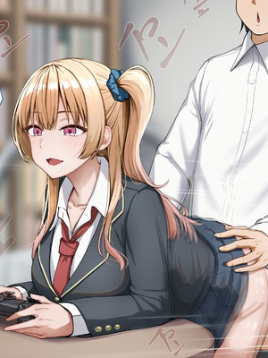 [れとりっく] ヤらせてくれるギャルの崎谷さんにはデカチンのセフレがいる [中国翻訳]_018_wtnu