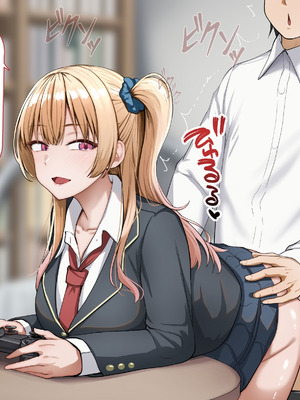 [れとりっく] ヤらせてくれるギャルの崎谷さんにはデカチンのセフレがいる [中国翻訳]_019_xxkw