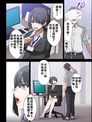 [ホームレッカー]人妻オナホ法 クール系剛毛デカ乳女上司氷室愛華（29歳）のNTR事例 [中国翻訳]_0004