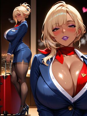 [saithan]風間サリナママとCAコスで不倫種付けセックスする催眠おじさん♡