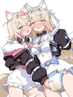 [SumisaiDL] After the Stream - Full + Textless + Extras (Fuwawa Abyssgard, Mococo Abyssgard)_32_NoText_AfterTheStream_FuwaMoco_001