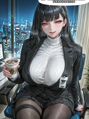 [抗压吧淫魔仙人] 莉音受难记--打工吧，魅魔大人1 (AI Generated)-1280x_049_04046