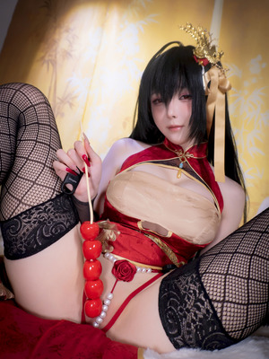 一小央泽 大凤旗袍_007_dmwu