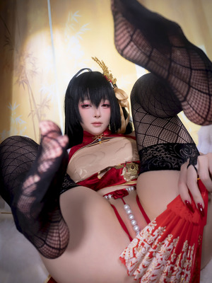 一小央泽 大凤旗袍_019_beje