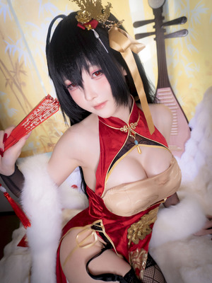 一小央泽 大凤旗袍_023_ivcg