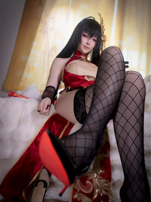 一小央泽 大凤旗袍_030_ihhw