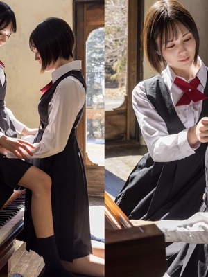 涼森れむ & 八掛うみ - Girl Loving Girl_006