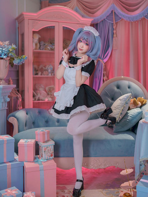 Bangni邦尼 初音未来·兔子洞女仆_04_hndm