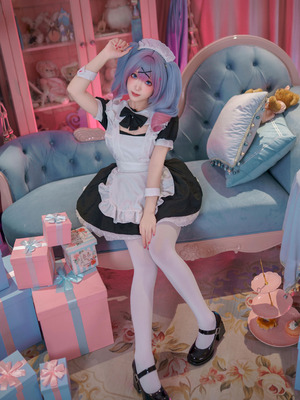 Bangni邦尼 初音未来·兔子洞女仆_09_qfrf