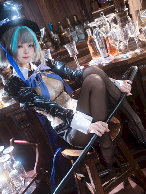 九柒喵 碧蓝航线 柴郡兔女郎_12_vyfa