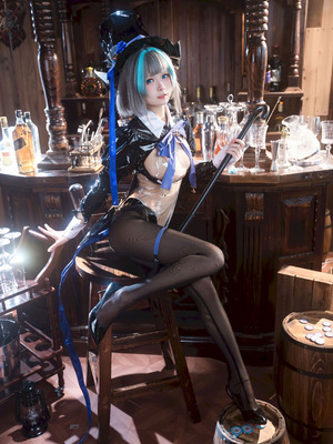 九柒喵 碧蓝航线 柴郡兔女郎_14_fvnl