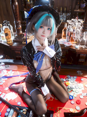 九柒喵 碧蓝航线 柴郡兔女郎_16_hgxn