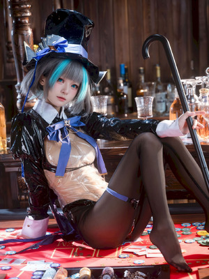 九柒喵 碧蓝航线 柴郡兔女郎_37_xbao