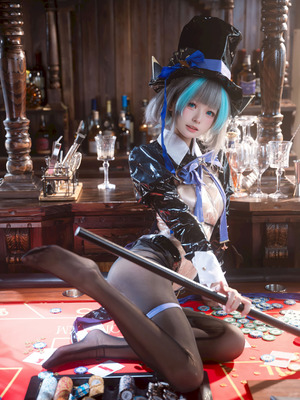 九柒喵 碧蓝航线 柴郡兔女郎_51_tltt