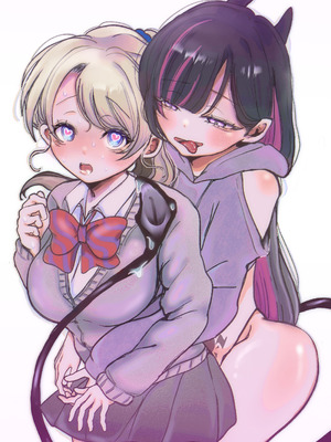 [むにぃ〜 (三田)] 嘘つき人妻は淫魔の尻尾にメロメロ♡♡♡_38_hwjy