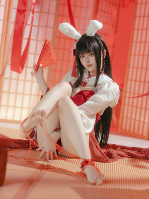 屿鱼 - 碧蓝航线 大山·祈愿的巫女兔_04_erne