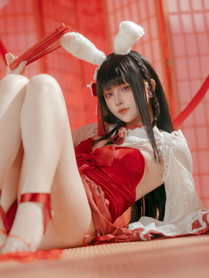 屿鱼 - 碧蓝航线 大山·祈愿的巫女兔_06_lfws