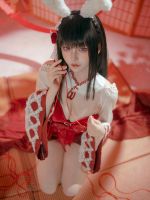 屿鱼 - 碧蓝航线 大山·祈愿的巫女兔_41_itwl