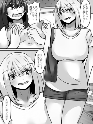 [のらのらの (ノラホシ)]お兄ちゃんが女体化して姉に！？気持ちいいこと色々教えてあげる_10_iouy