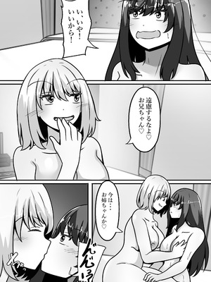[のらのらの (ノラホシ)]お兄ちゃんが女体化して姉に！？気持ちいいこと色々教えてあげる_13_yrxx