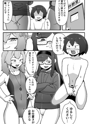 [メスホモ市場 (チラチラミルーノ、サルシッチャ牧野)] 男の娘JK(♂)がイタズラっ子をお仕置き 街の平和を守る女装パトロール隊_27_rcel