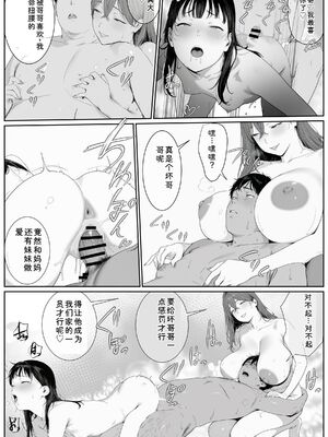 [AI-jison] ギリ妹ギリ母 〜新しい母と妹と俺の家庭内ギリハーレム性活〜 [Sakura机翻汉化]_image_020