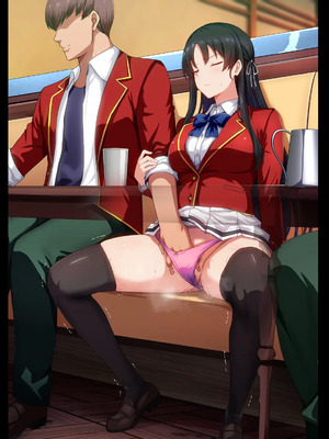 [妄想Caution (ダイアル)] もっと激しく、スカートの中を好き放題弄られてるCG集 (ようこそ実力至上主義の教室へ)&nbsp;&nbsp;[中国翻訳]_032