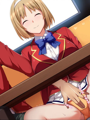 [妄想Caution (ダイアル)] もっと激しく、スカートの中を好き放題弄られてるCG集 (ようこそ実力至上主義の教室へ)&nbsp;&nbsp;[中国翻訳]_088