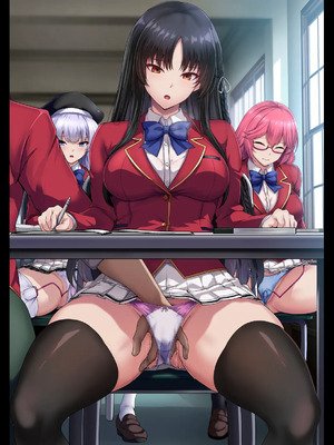 [妄想Caution (ダイアル)] もっと激しく、スカートの中を好き放題弄られてるCG集 (ようこそ実力至上主義の教室へ)&nbsp;&nbsp;[中国翻訳]_170