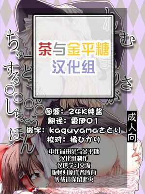 [有限産業すきま風 (探検はらはら)] れーむとまりさがちゅーするどころか○○○○しちゃうほん (東方Project) [中国語] [茶与金平糖汉化组]_02_pmac