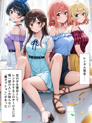 (同人CG集) [だぶるクリっく] 彼女、頂きます ～会員限定 裏風俗オプション～ (彼女、お借りします) [AI生成]_A_001