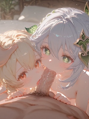 [CunnyFunky] Nahida & Klee [AI Generated]_02840